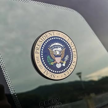 アメリカ国章エンブレムセット Amazon.co.jp: アメリカ大統領 3Dアルミニウム 車の装飾 カー